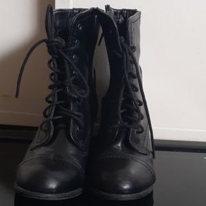 Lace up Combat boots